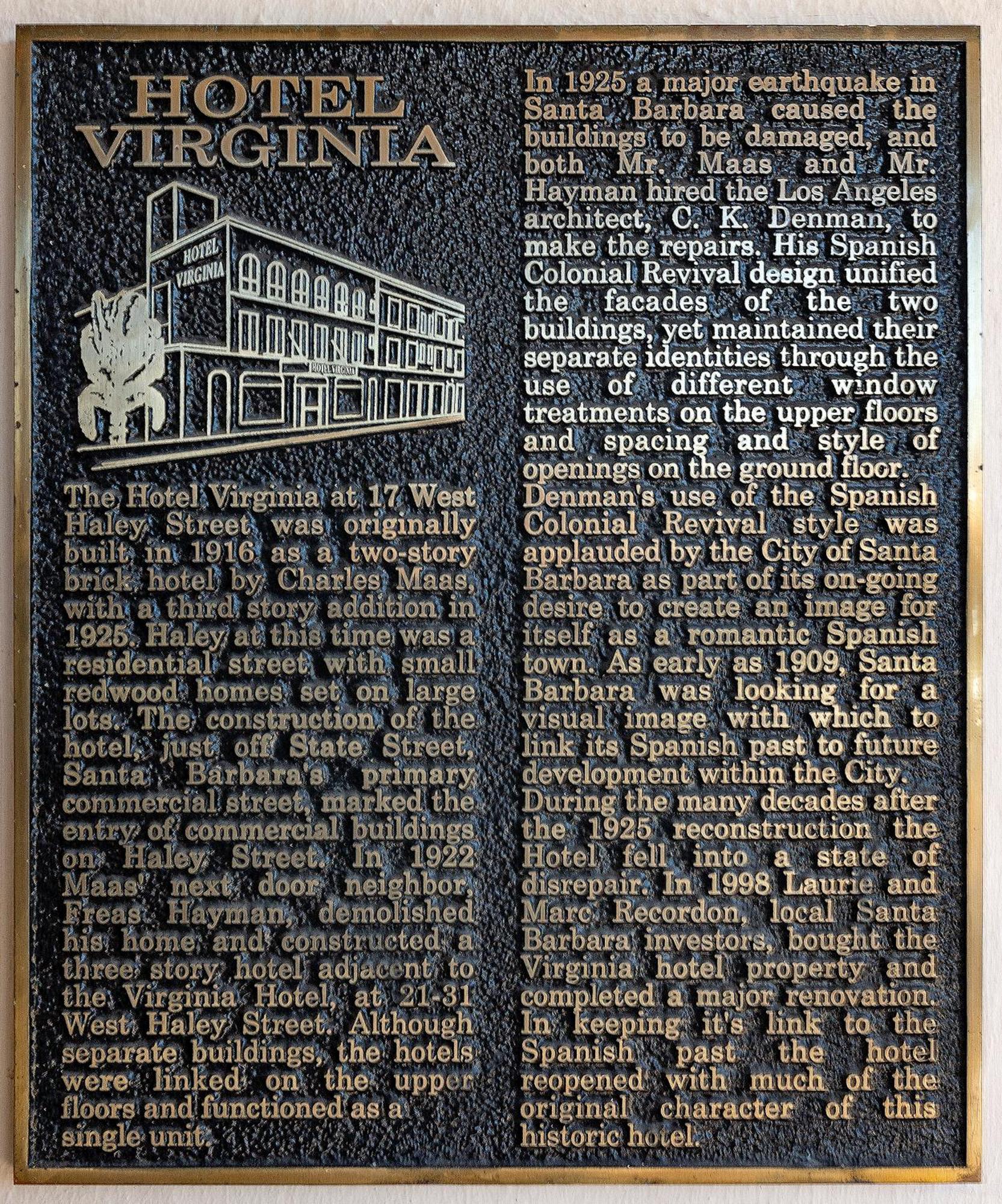 Hotel Virginia Santa Barbara, Tapestry Collection By Hilton Exteriér fotografie